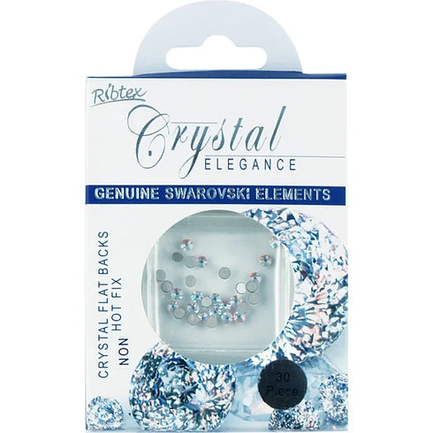 SS10 Crystal AB Colour Swarovski Flatback Beads